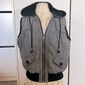 Super cool lightweight wool blend vest, Sz L/XL